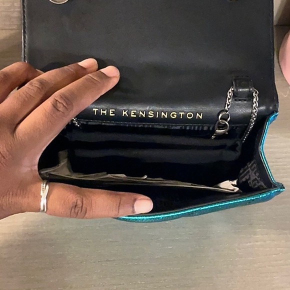 Kurt Geiger London Extra Mini Kensington Quilted Leather Wallet on a Cha… - Picture 10 of 17